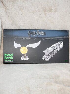 NEW Metal Earth Harry Potter Golden Snitch Hogwarts Train Steel Model - #D